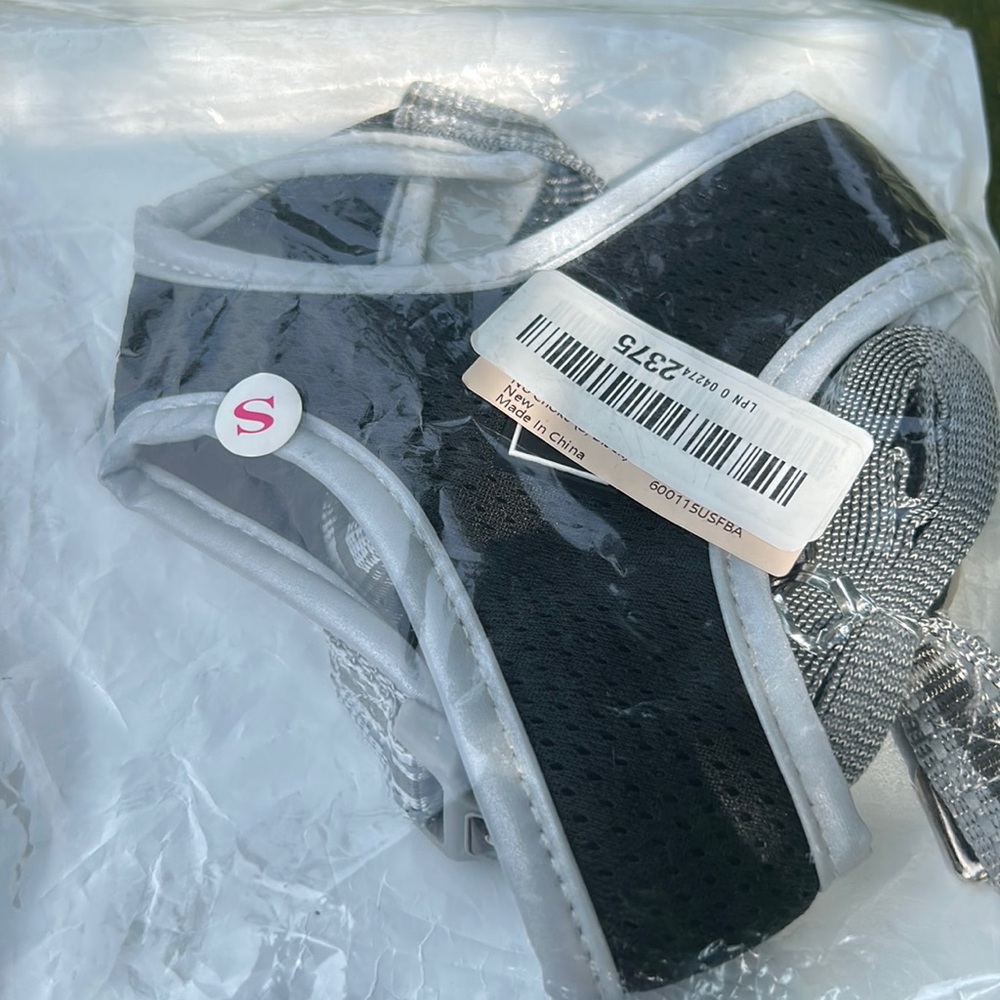 Dog harness and leash - size small